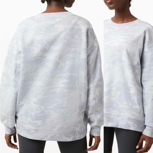 Lululemon Perfectly Oversized Crew- Imcognito White